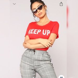 Keep up shirt !